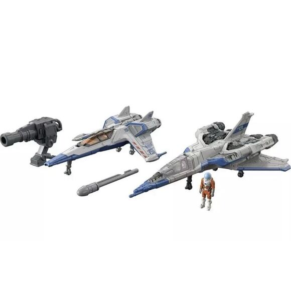 Disney Pixar LIGHTYEAR XL01 & XL15 Hyper Speed 2 Pack GUN PROJECTILE & PILOT New - Picture 1 of 7